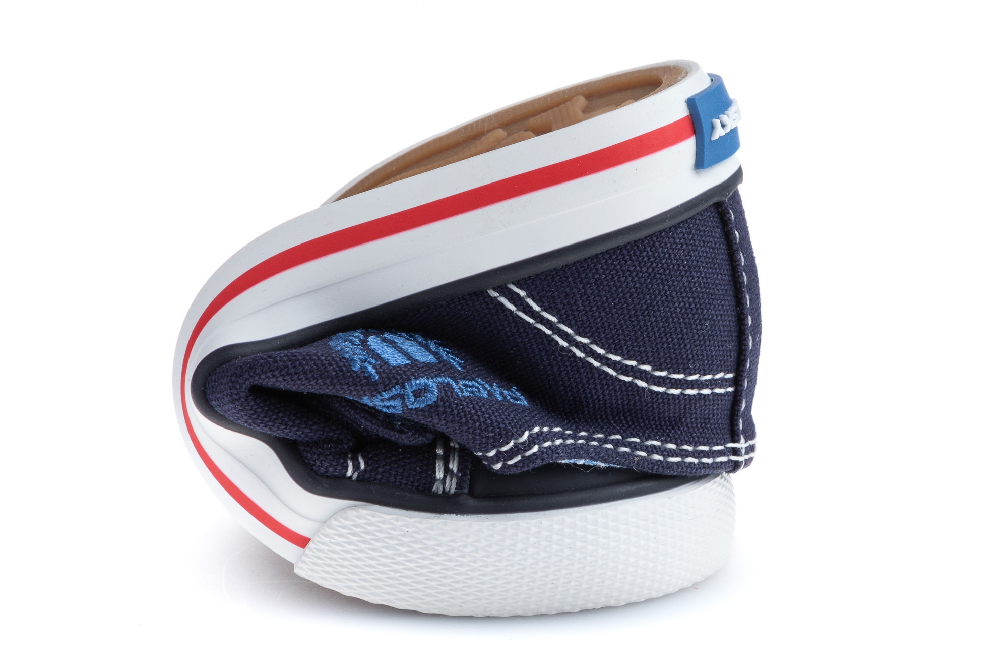 Sapatilhas de Lona para Bebé com Velcro Azul-marinho-3