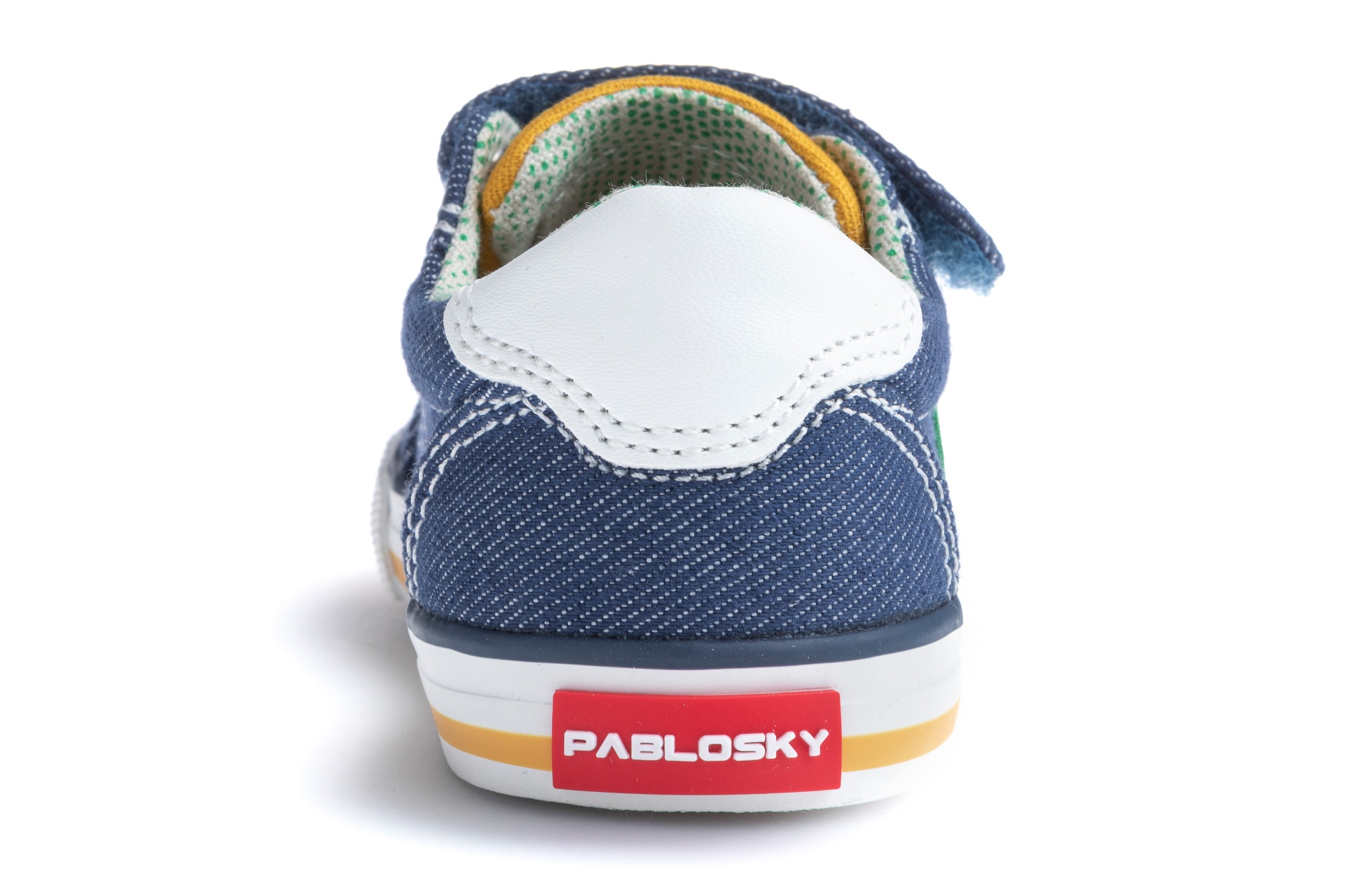 Sapatilhas de Lona para Bebé com Velcro Pablosky Azul-escuro-5