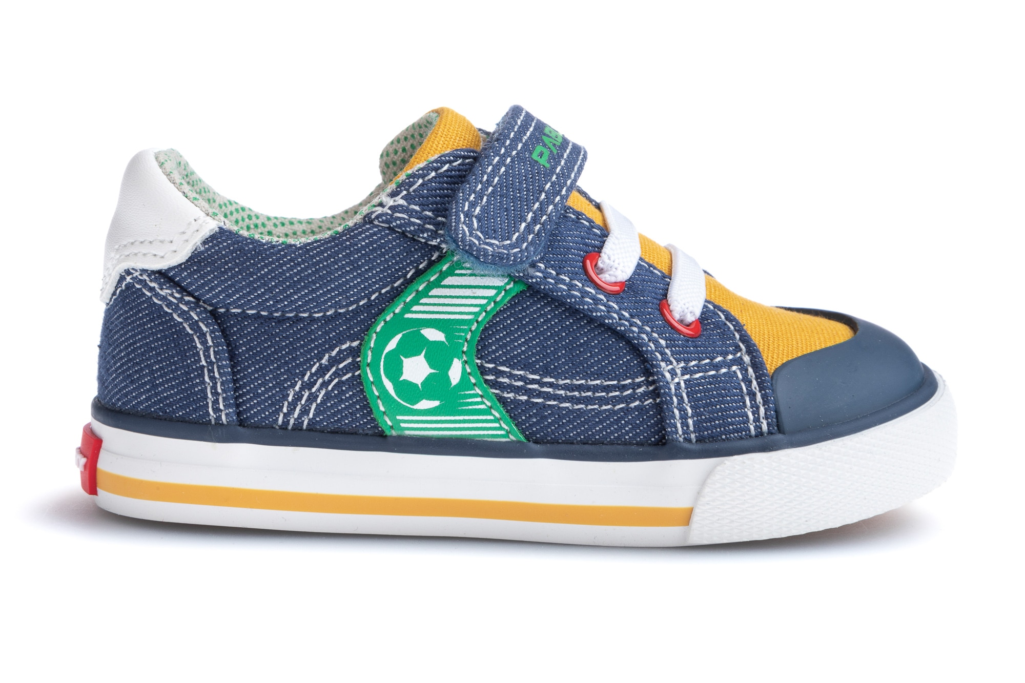 Sapatilhas de Lona para Bebé com Velcro Pablosky Azul-escuro-6
