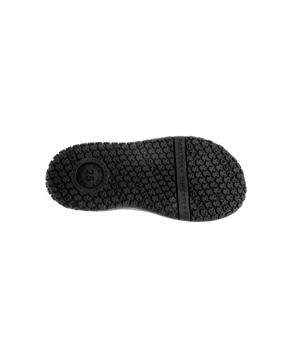 Mocassins Infantil Têxteis com Velcro Pablosky Azul-4