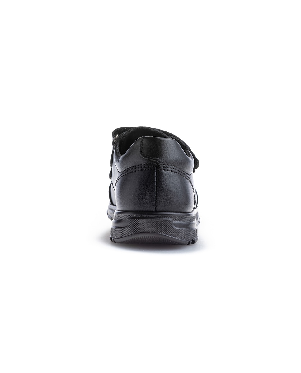 Mocassins Infantil de Pele com Velcro Pablosky Preto-5