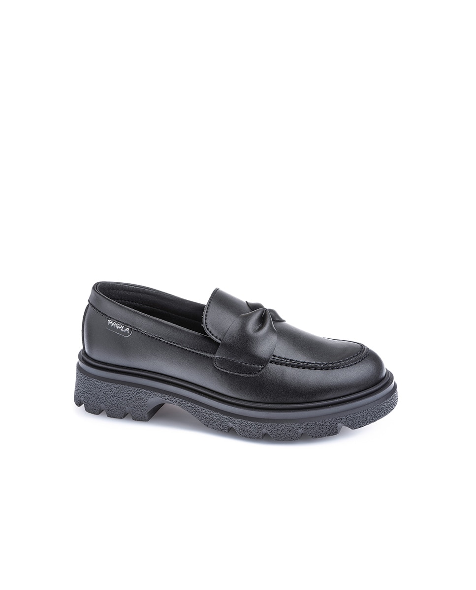 Mocassins para Uniforme Escolar Preto-1