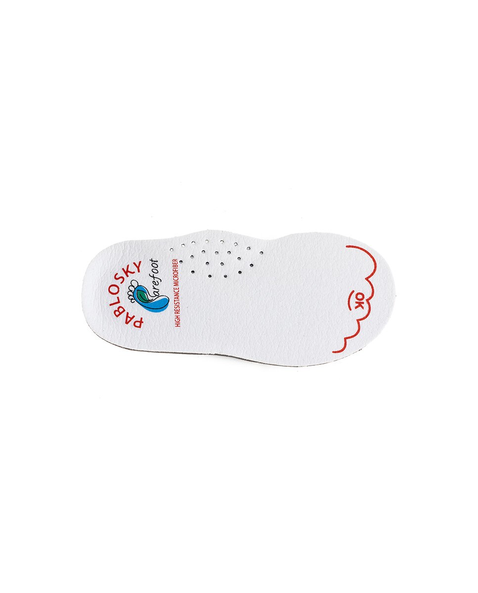 Botas para Bebé de Leader-tech com Velcro Pablosky Branco / Laranja-3