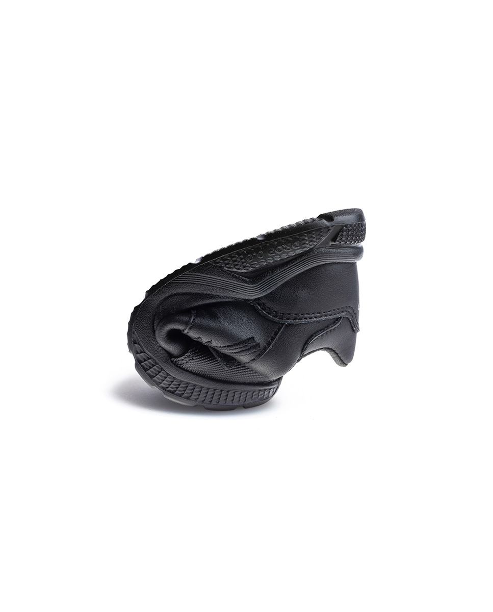 Sapatilhas Infantil Pablosky de Pele com Velcro Preto-2
