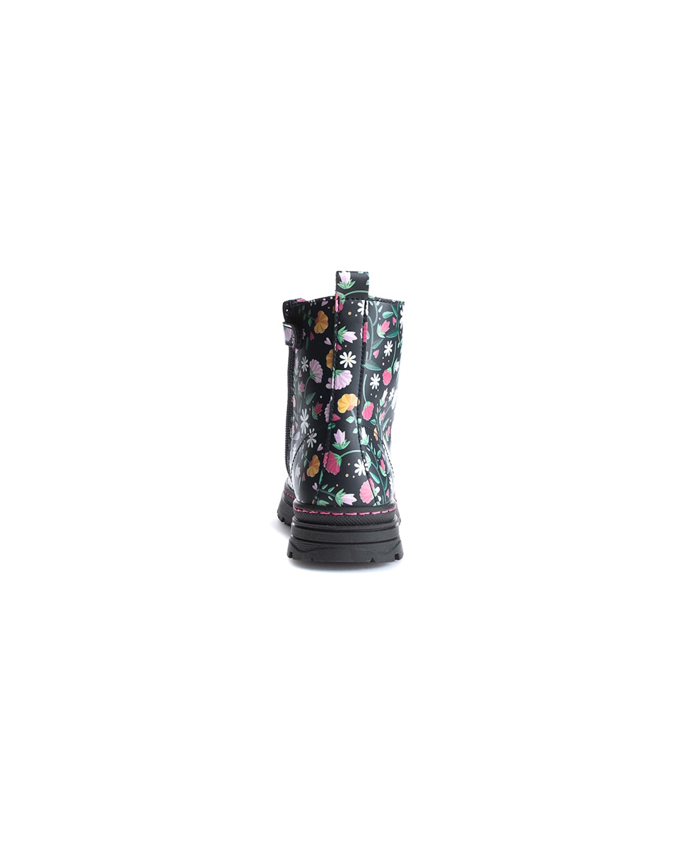 Botas de Leader-tech com Atacadores e Fecho Zip Pablosky Preto-6
