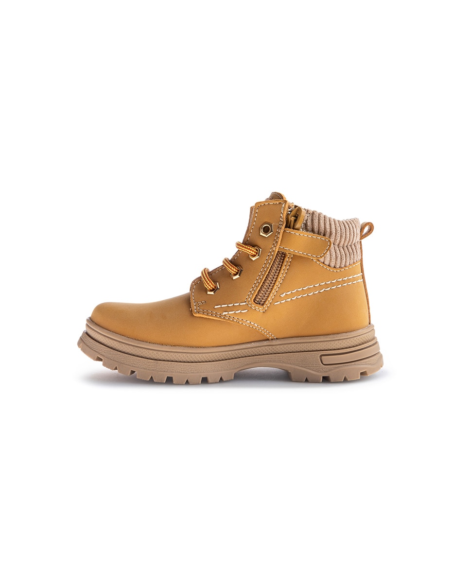 Botas Infantil Pablosky com Fecho Zip Amarelo-5