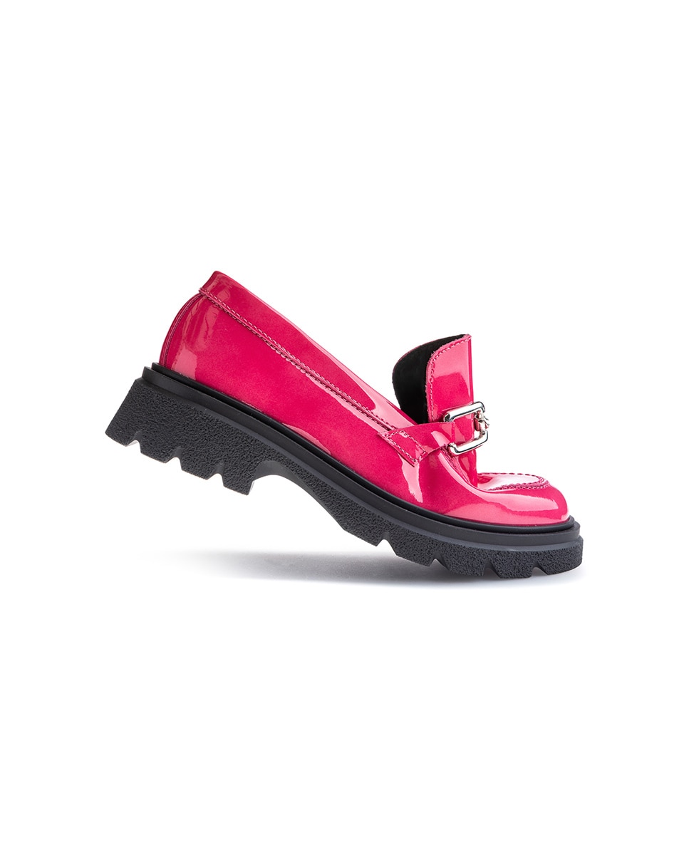 Mocassins Pablosky de Pele Abertas Rosa-2