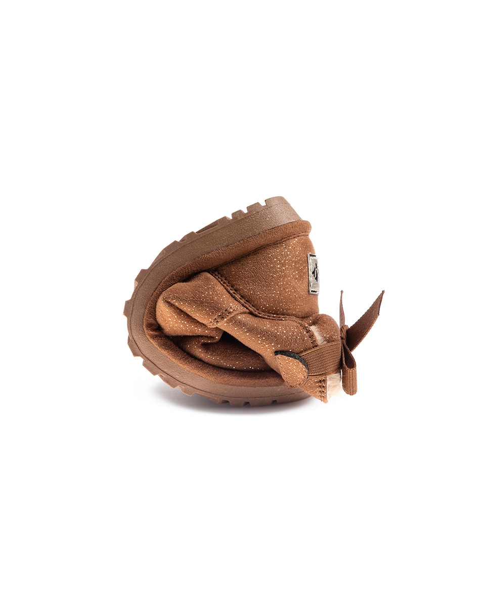Botins Infantil Pablosky com Fecho Zip Castanho-2
