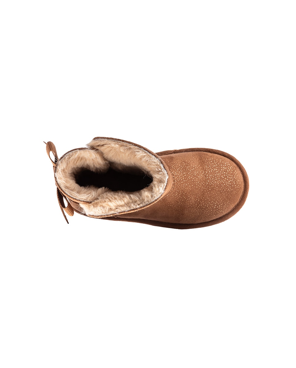 Botins Infantil Pablosky com Fecho Zip Castanho-3