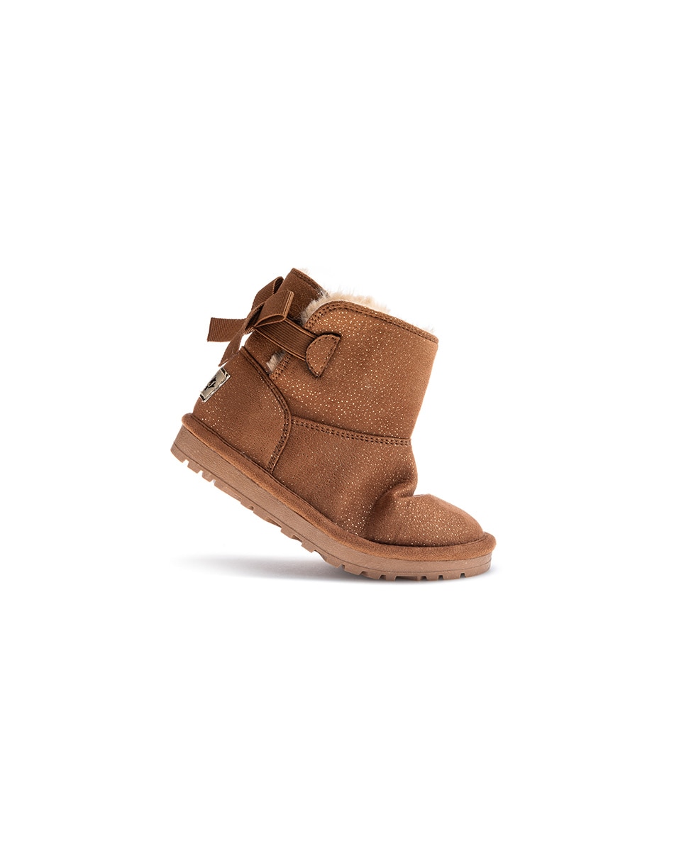 Botins Infantil Pablosky com Fecho Zip Castanho-5