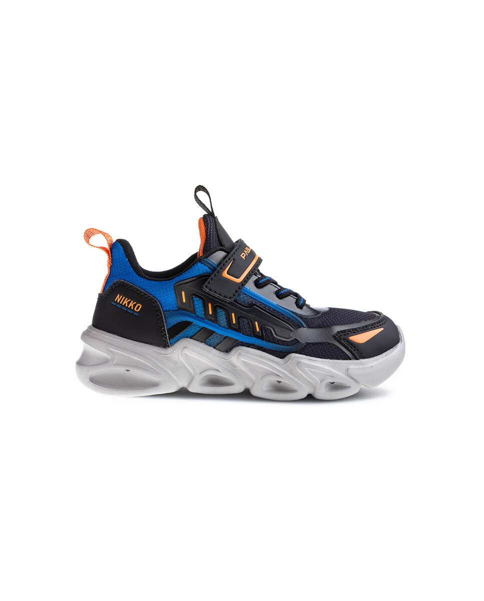 Sapatilhas Desportivas Infantil com Velcro Pablosky Azul-6