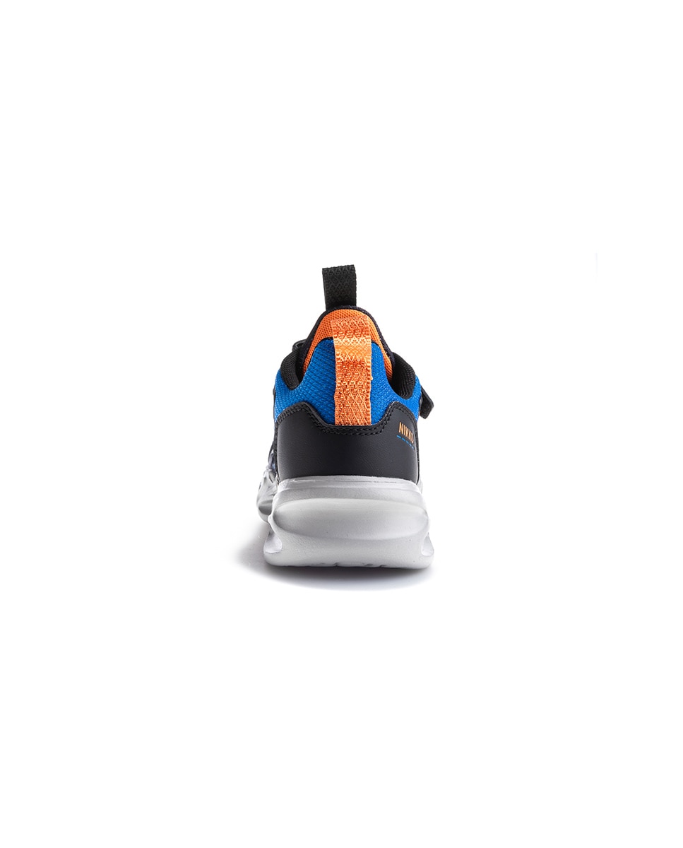 Sapatilhas Pablosky com Velcro Azul-4