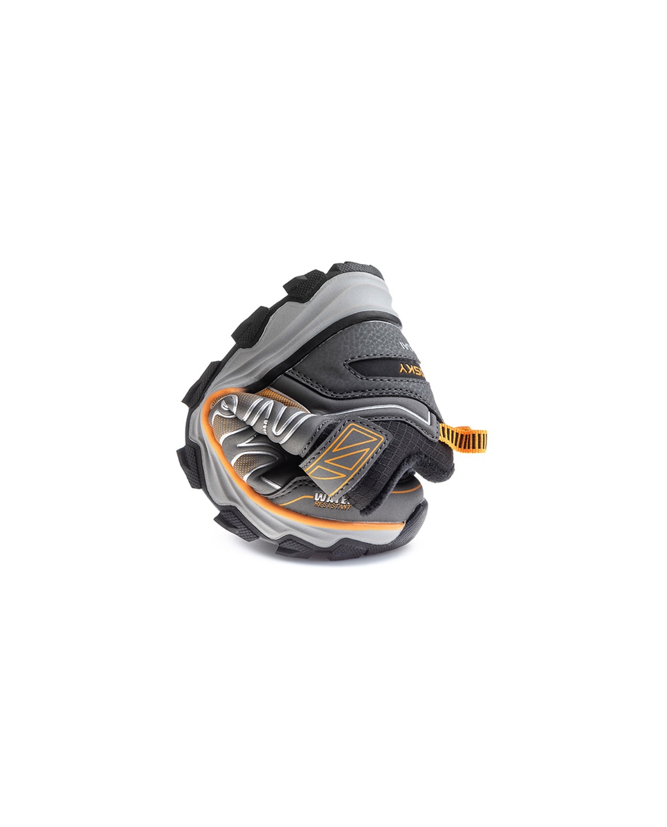 Sapatilhas Desportivas Infantil Pablosky com Velcro Cinzento-2