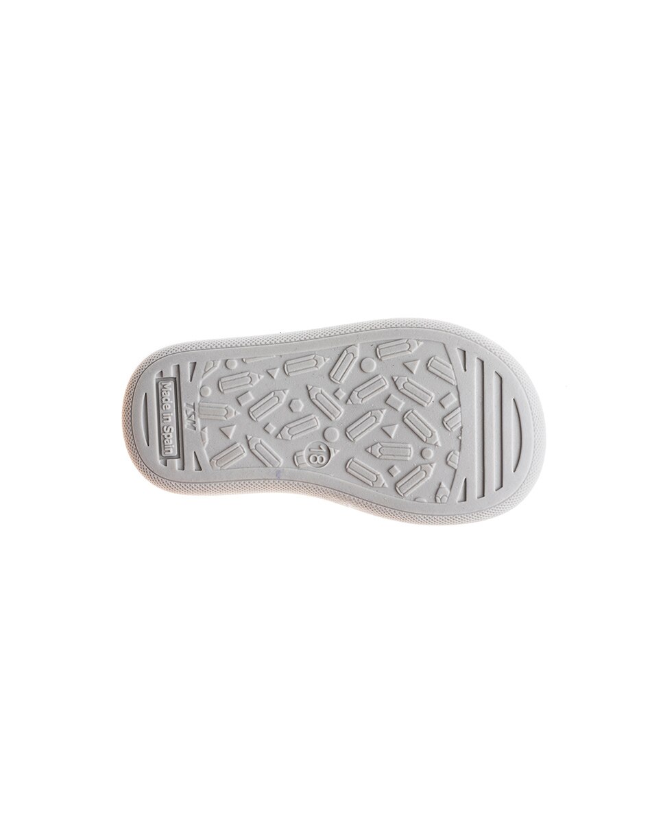 Botas de Bebé em Pele com Velcro Pablosky Azul-marinho-4