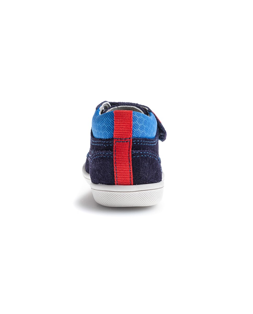 Botas de Bebé em Pele com Velcro Pablosky Azul-marinho-6