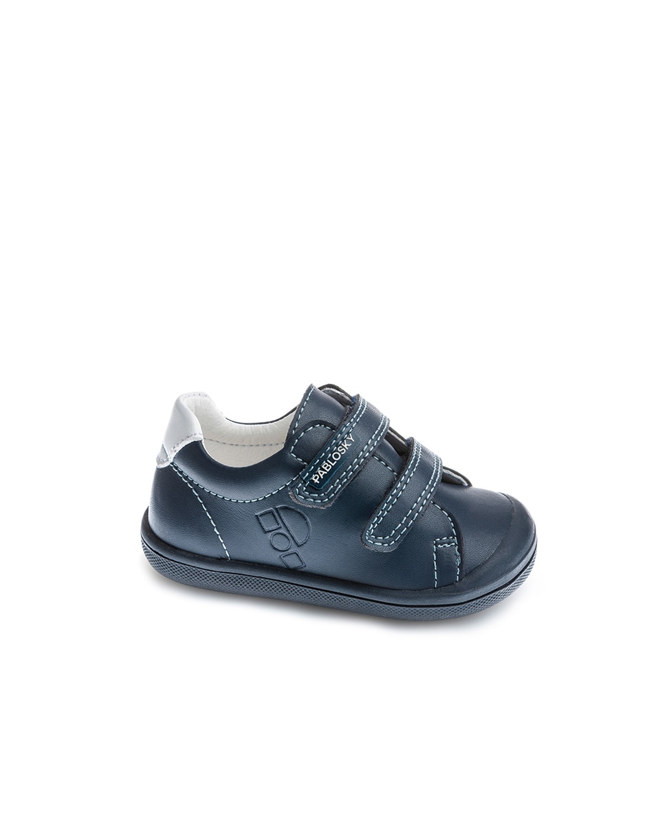 Sapatilhas Desportivas para Bebé de Leader-tech com Velcro Pablosky Azul-marinho-1