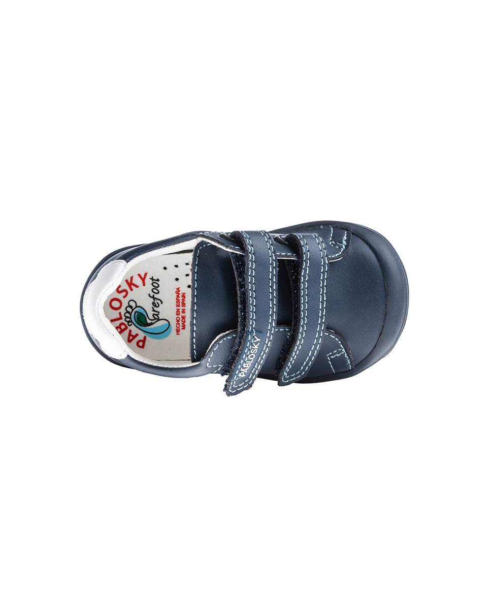 Sapatilhas Desportivas para Bebé de Leader-tech com Velcro Pablosky Azul-marinho-5