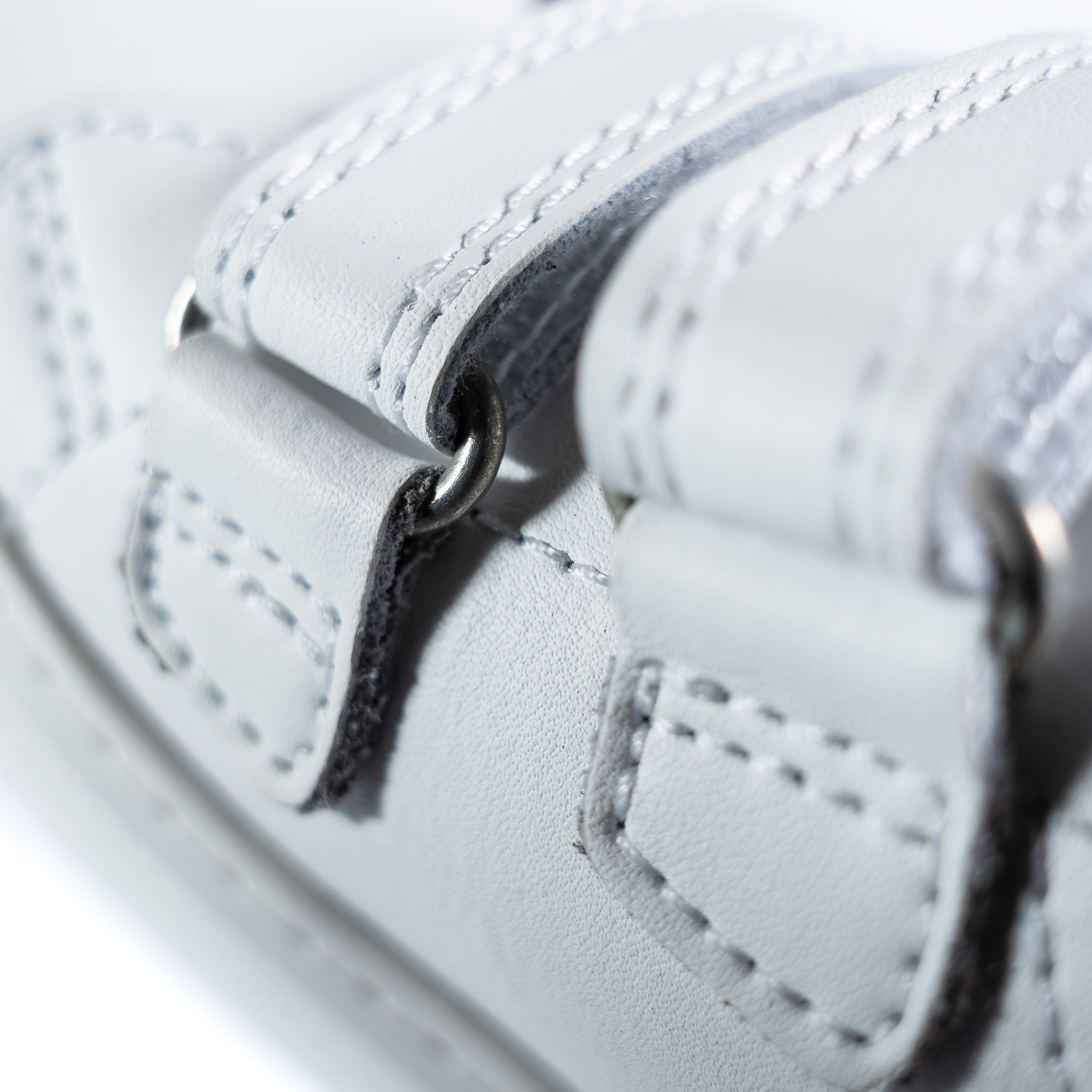 Sapatilhas Infantil Pablosky de Pele com Velcro Rosa-5