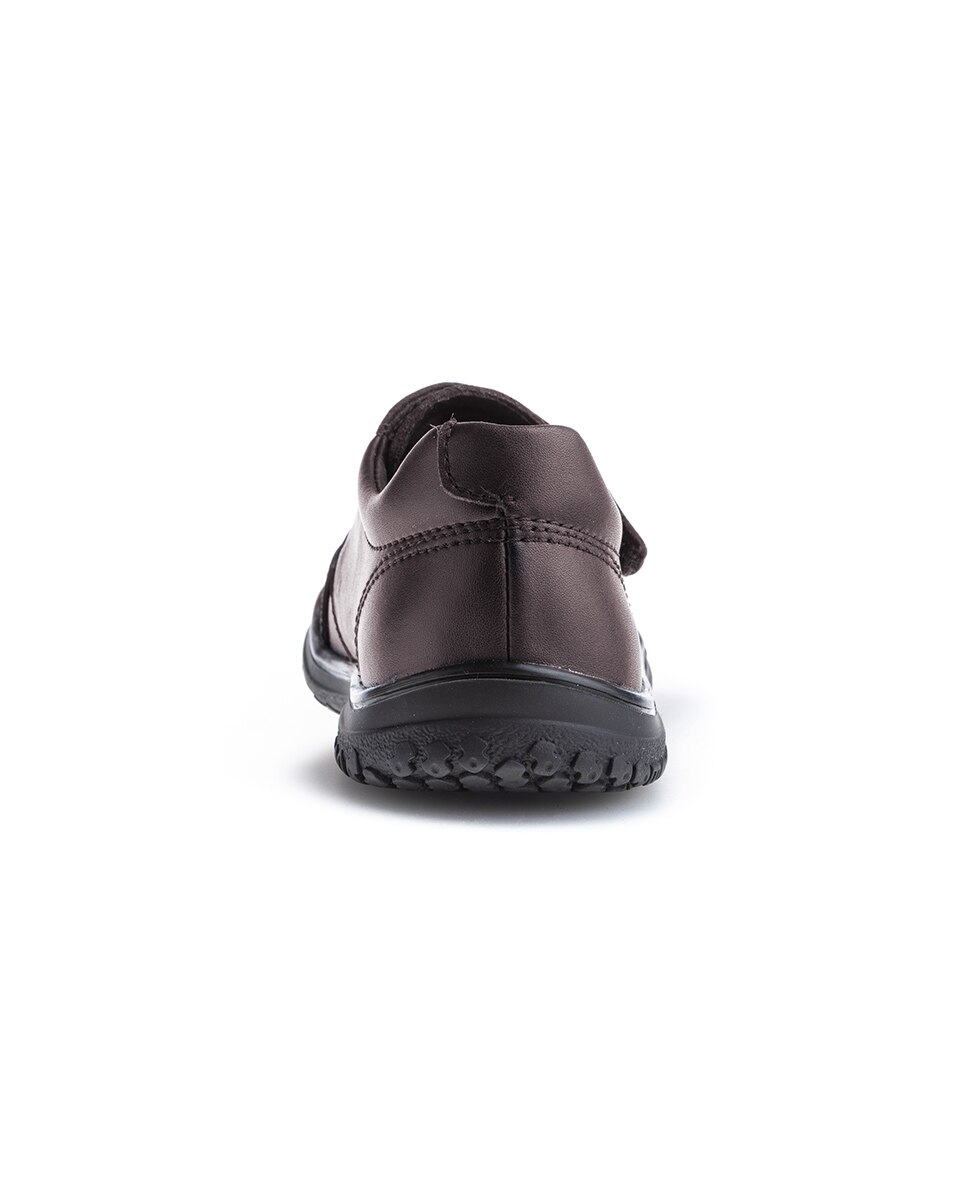 Bluchers Infantil de Leader-tech com Velcro Pablosky Castanho-6