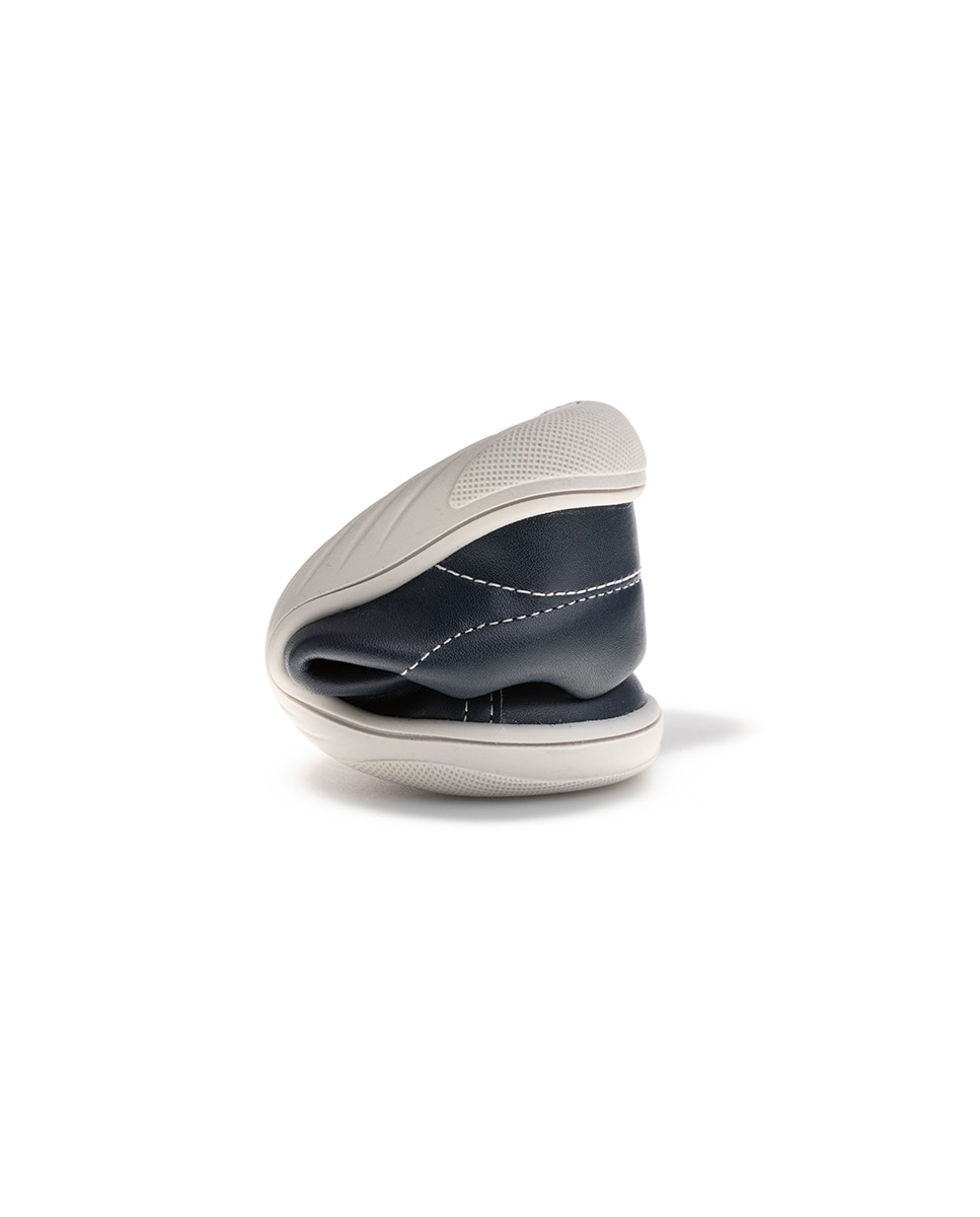 Sapatos Barefoot de Bebé com Palmilha Amovível Intech, Forma Fisiológica, Fecho Aderente Pablosky Azul-escuro-2