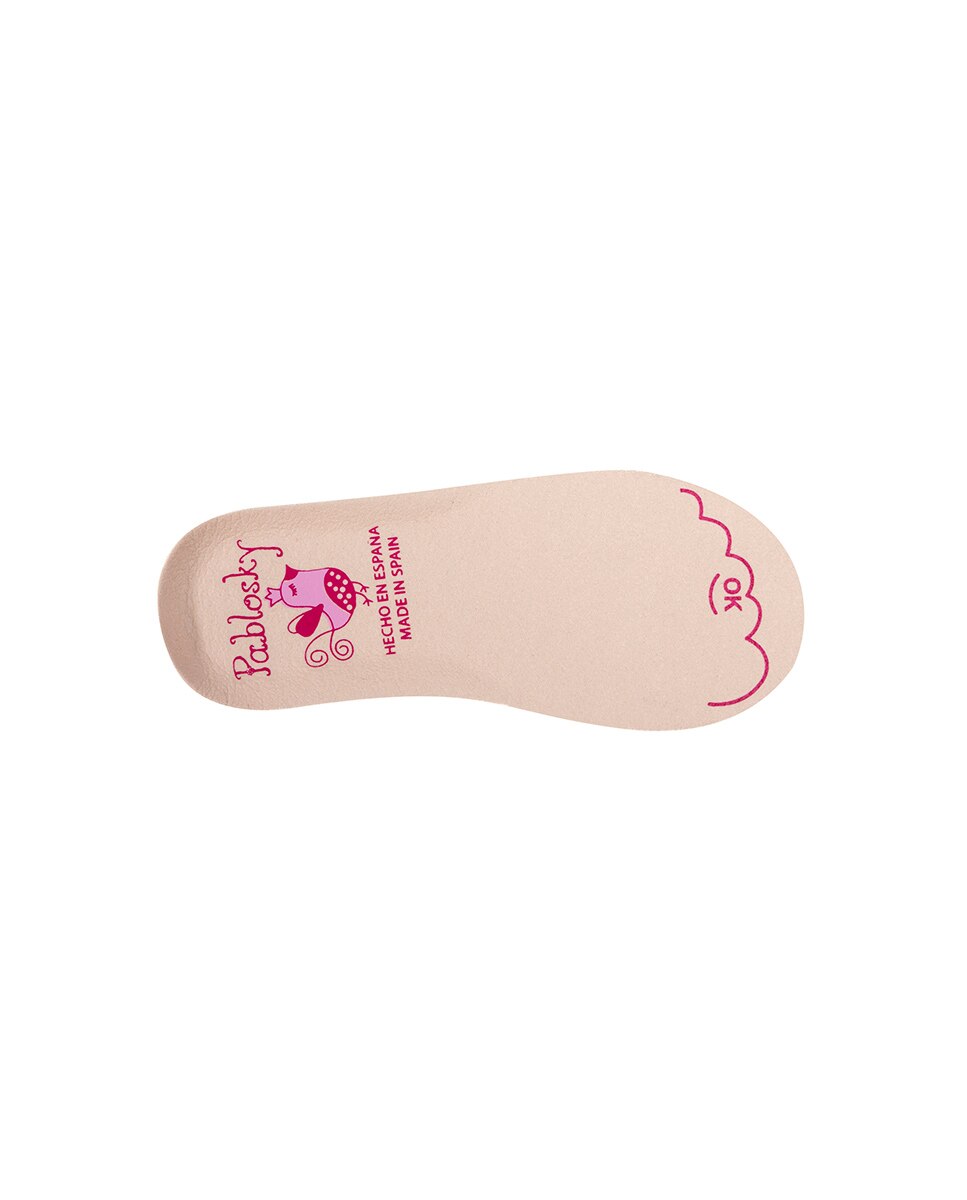 Merceditas de Bebé com Velcro Branco-5