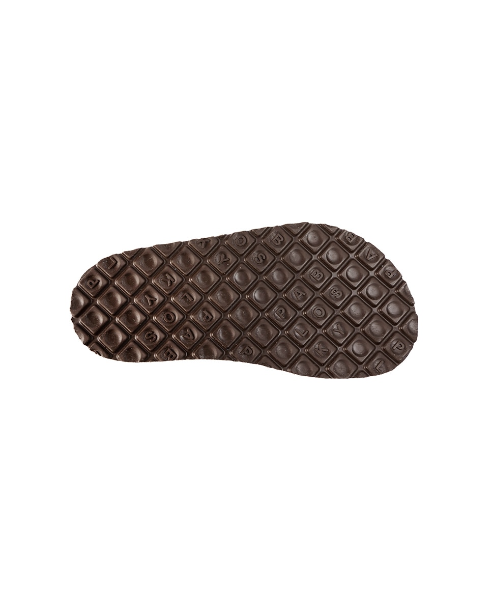 Sandálias Abertas Infantil com Velcro Castanho-claro-3