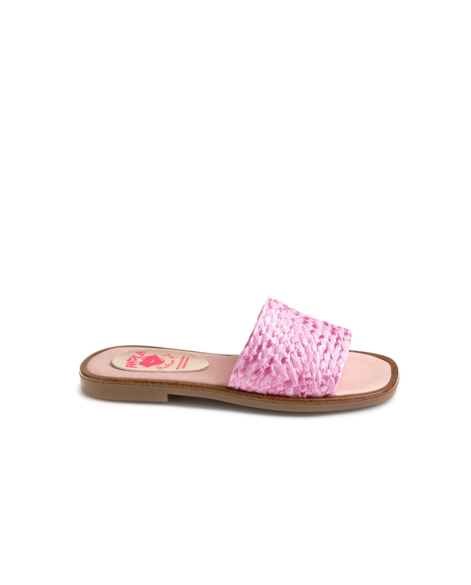 Sandálias Infantil Estilo Mules Pablosky Rosa-1