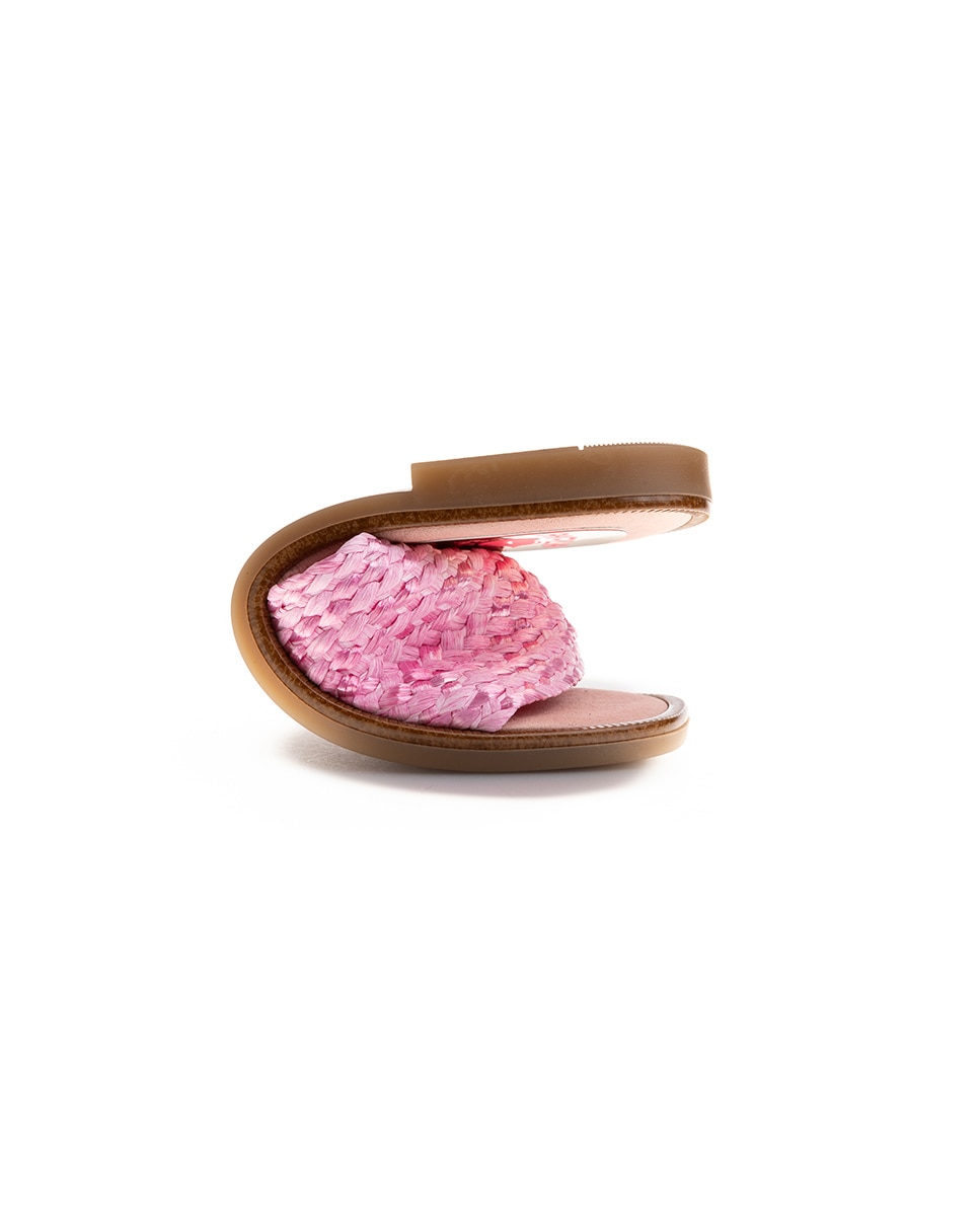 Sandálias Infantil Estilo Mules Pablosky Rosa-2