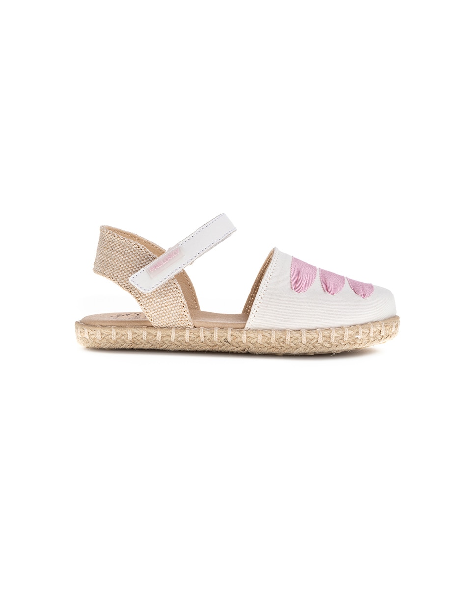 Alpercatas Infantil com Velcro Pablosky Rosa-6