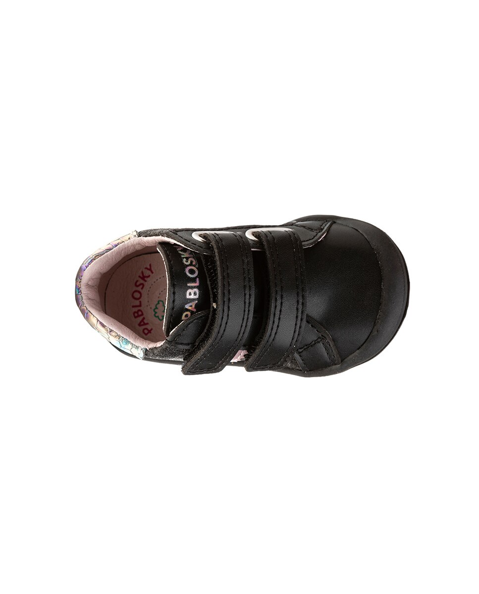 Botas de Bebés Pablosky de Leader-tech com Velcro Preto-3