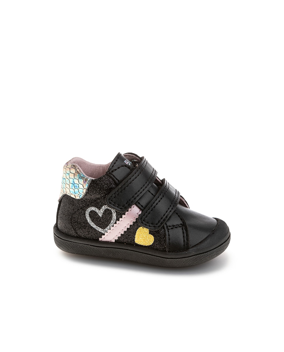 Botas de Bebés Pablosky de Leader-tech com Velcro Preto-1
