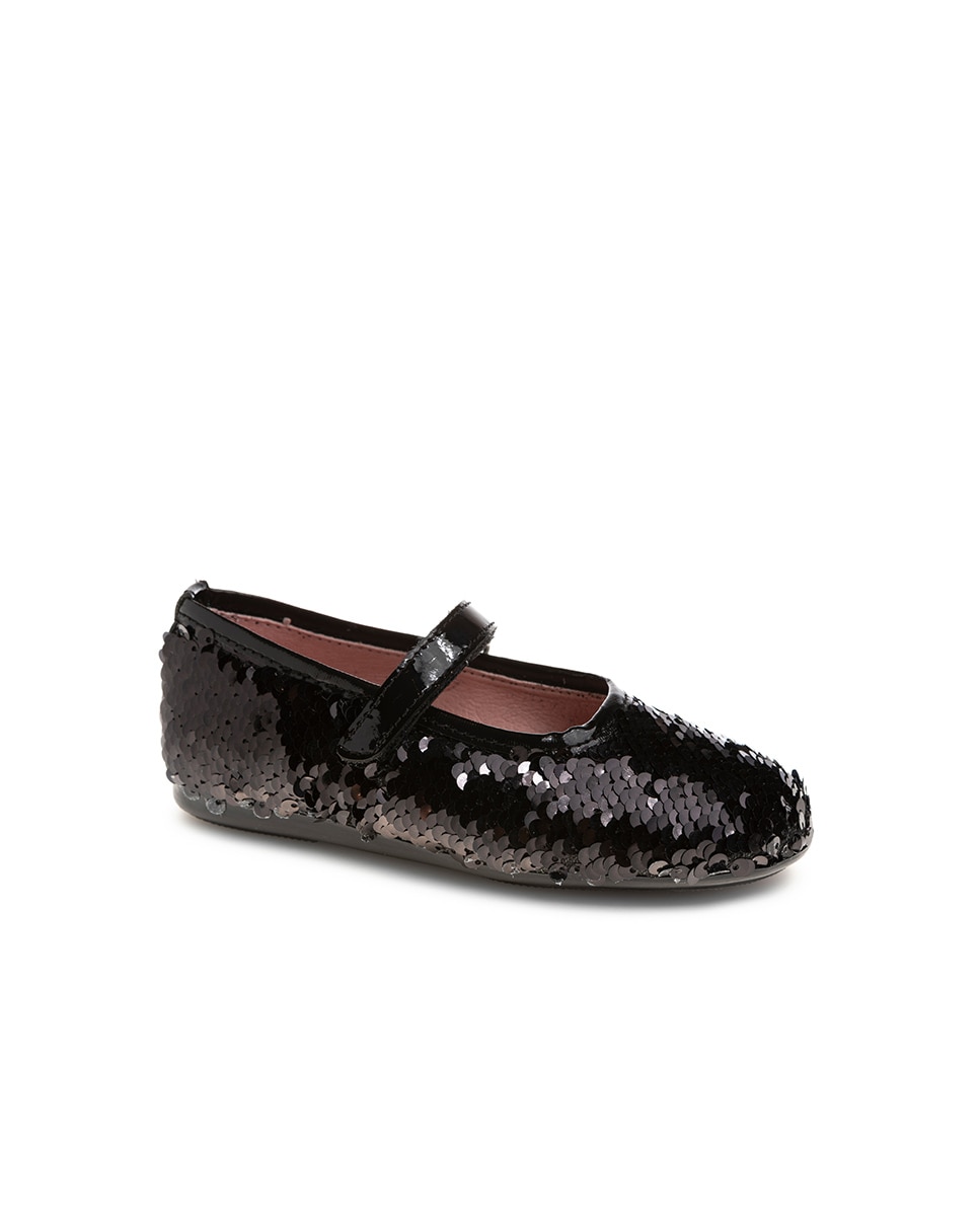 Bailarinas Pablosky com Velcro Preto-1