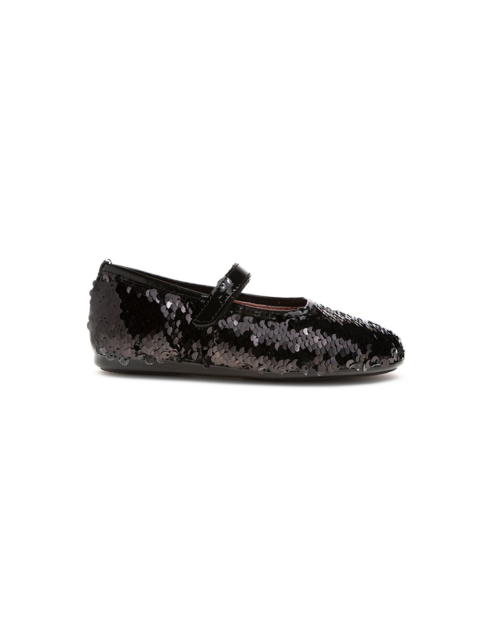 Bailarinas Pablosky com Velcro Preto-5