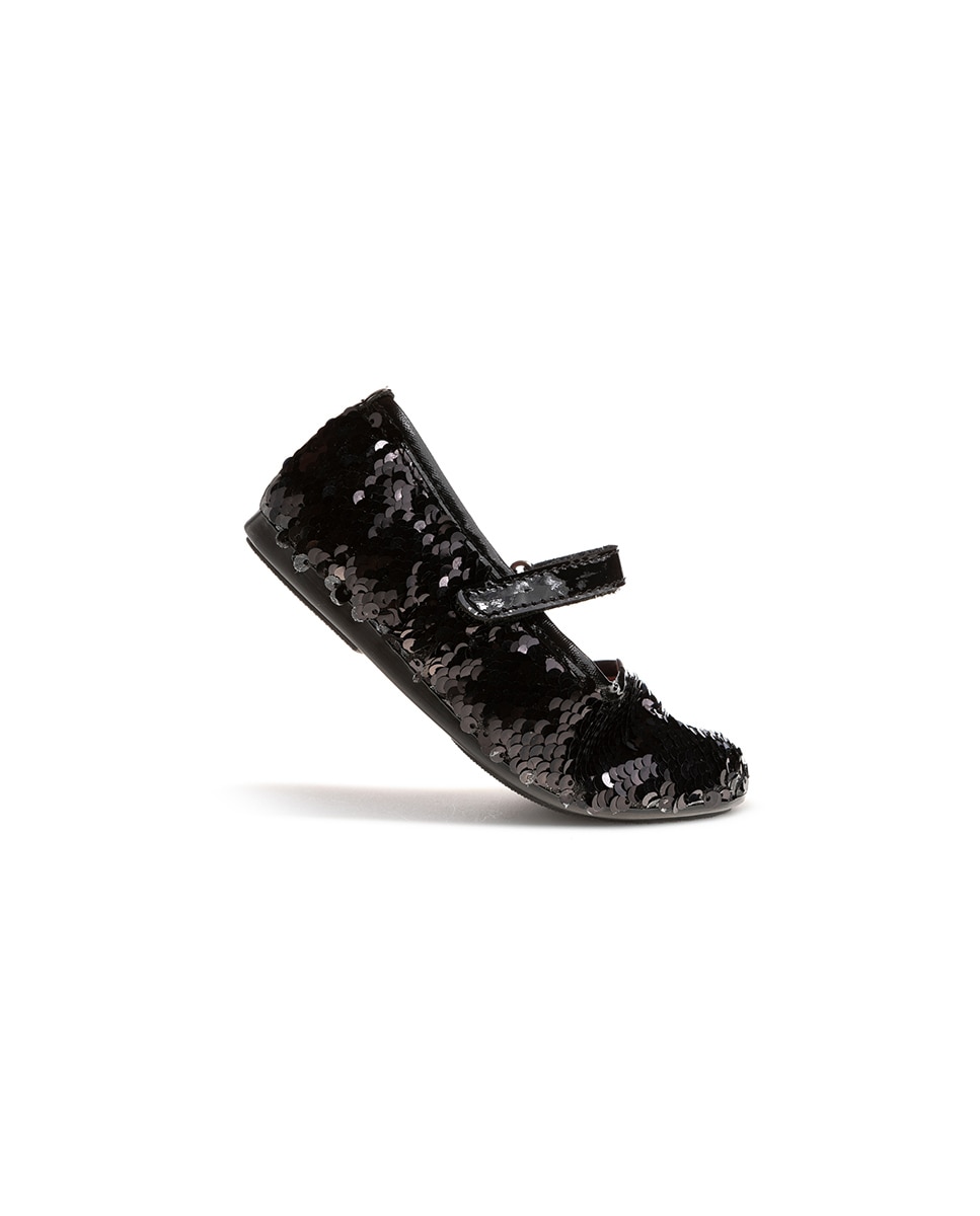 Bailarinas Pablosky com Velcro Preto-6