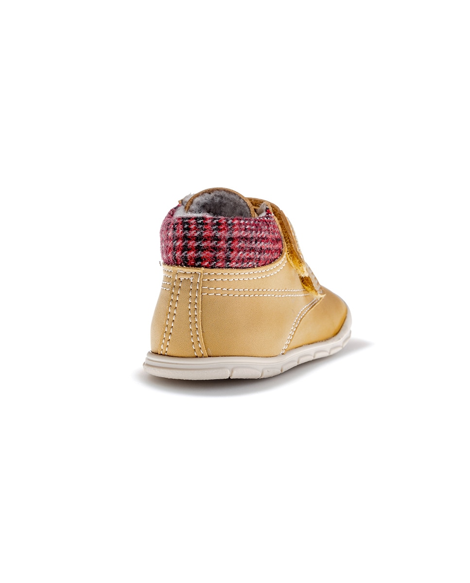Botas de Bebés Pablosky com Velcro Amarelo-7