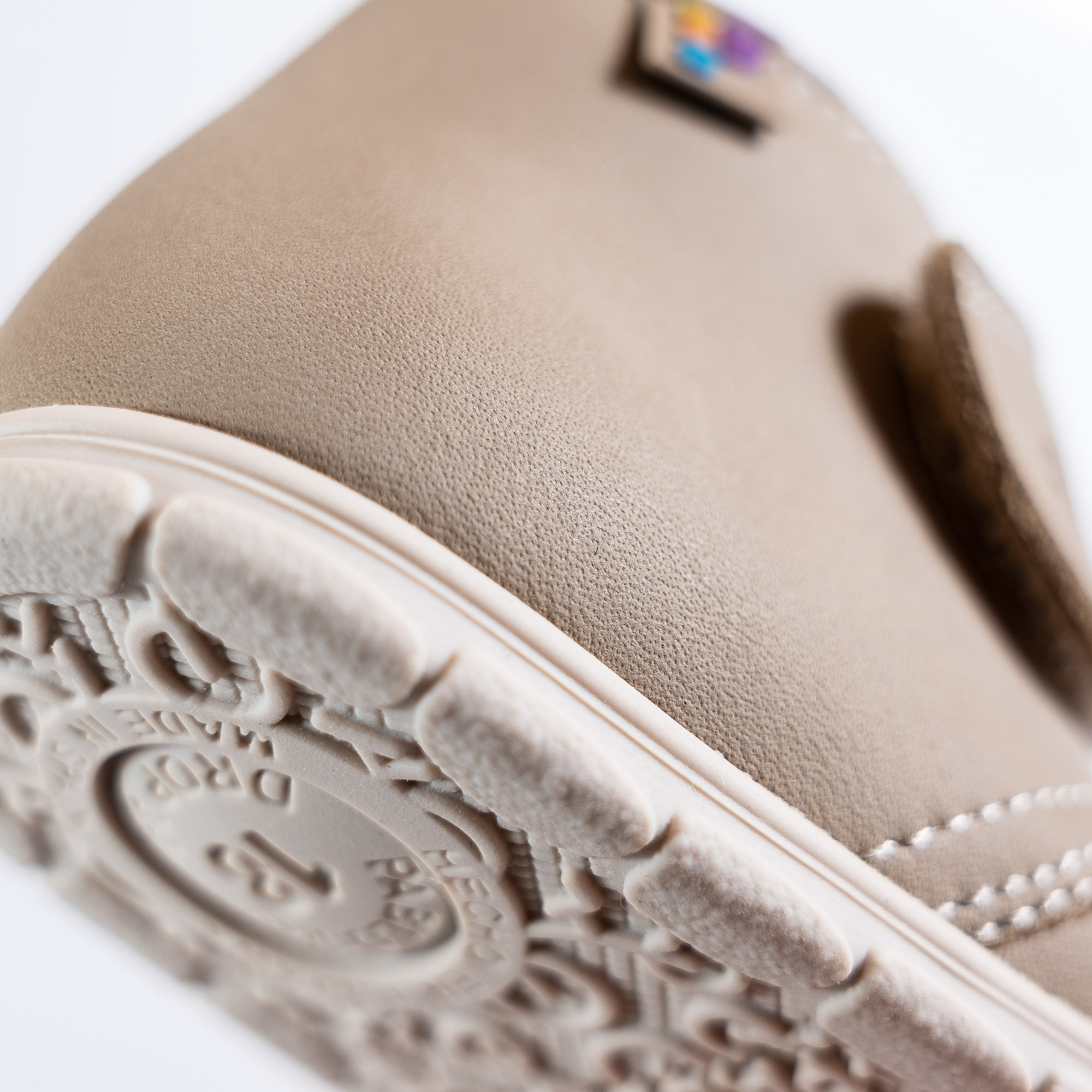 Botas para Bebé Pablosky Barefoot com Velcro Bege-6