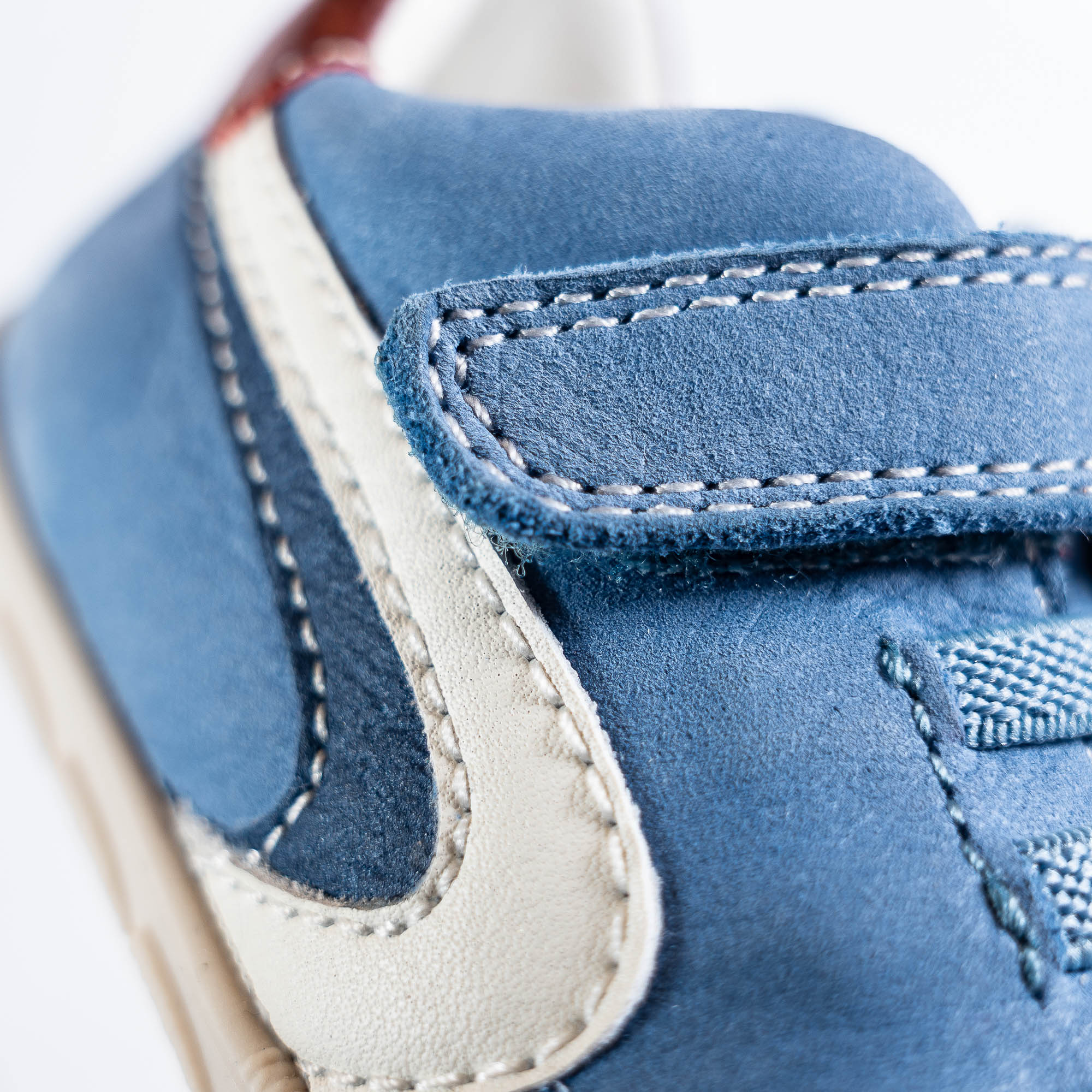 Sapatilhas de Bebés Pablosky com Velcro Azul-6