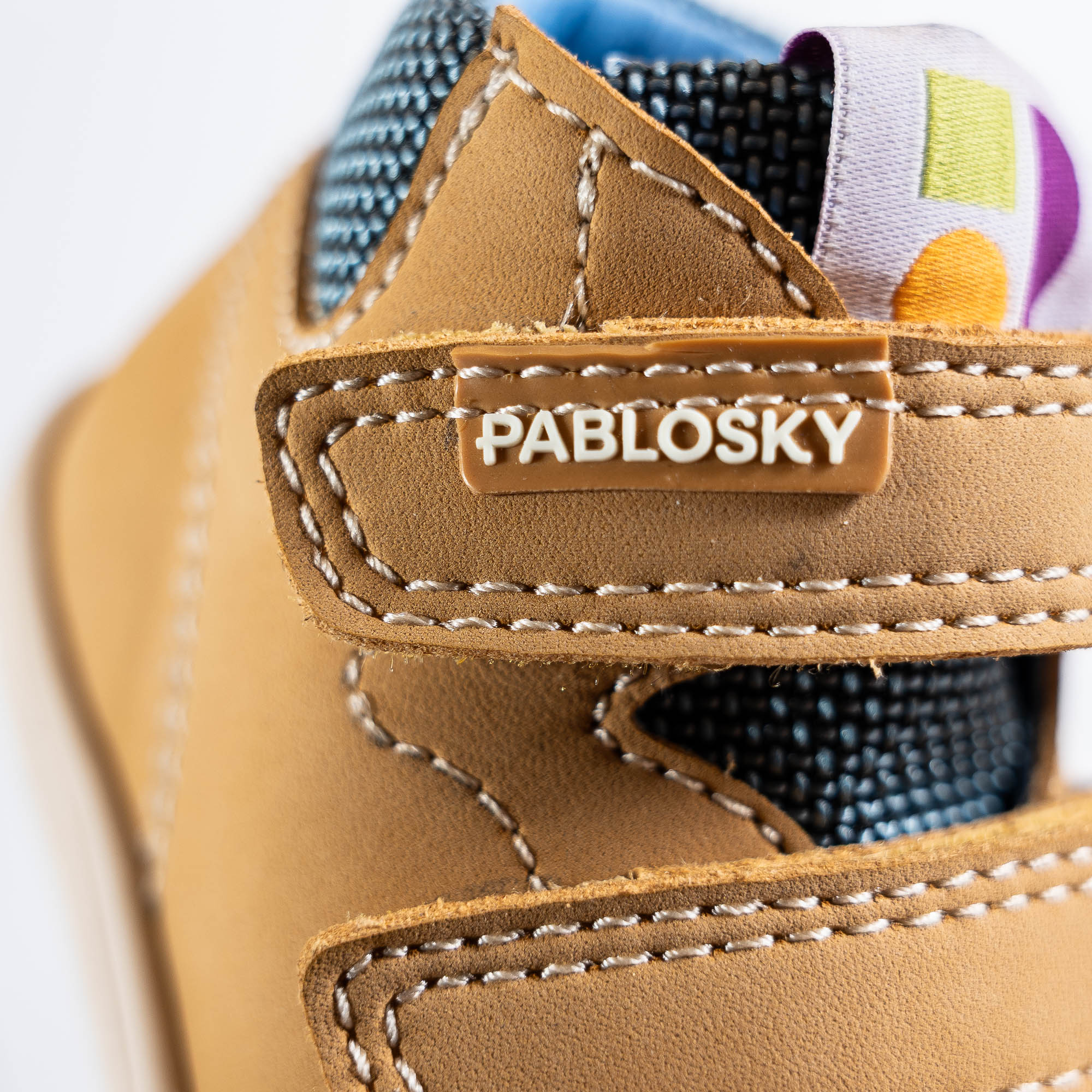Botas de Bebés Pablosky com Velcro Amarelo-6