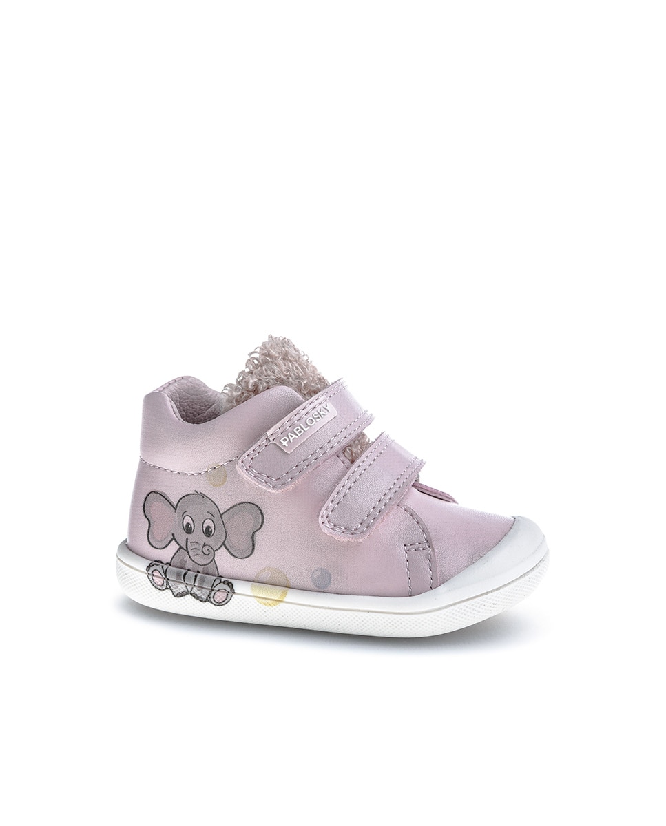 Botas de Bebé Rosa-1