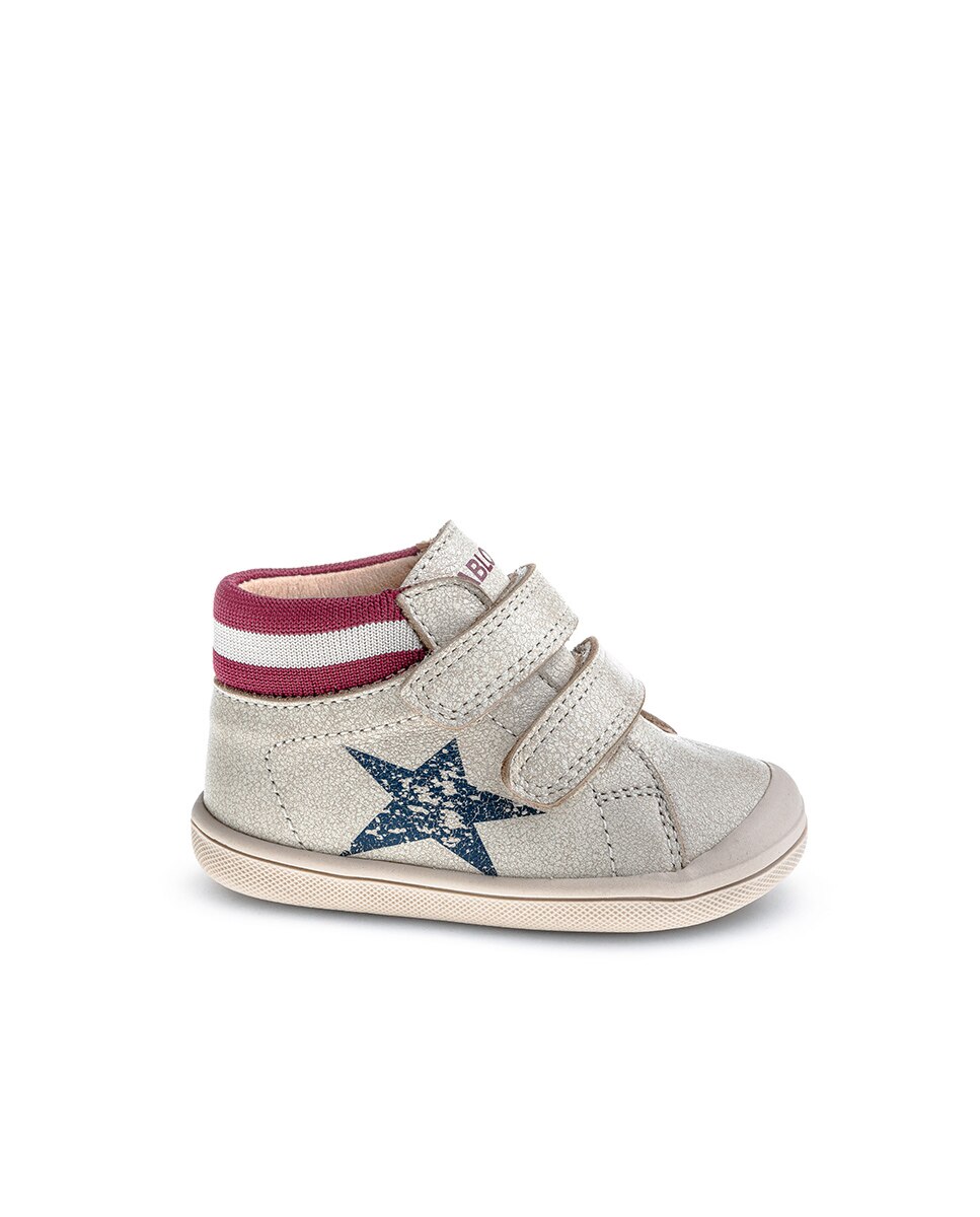 Botas de Bebés Pablosky com Velcro Bege-1