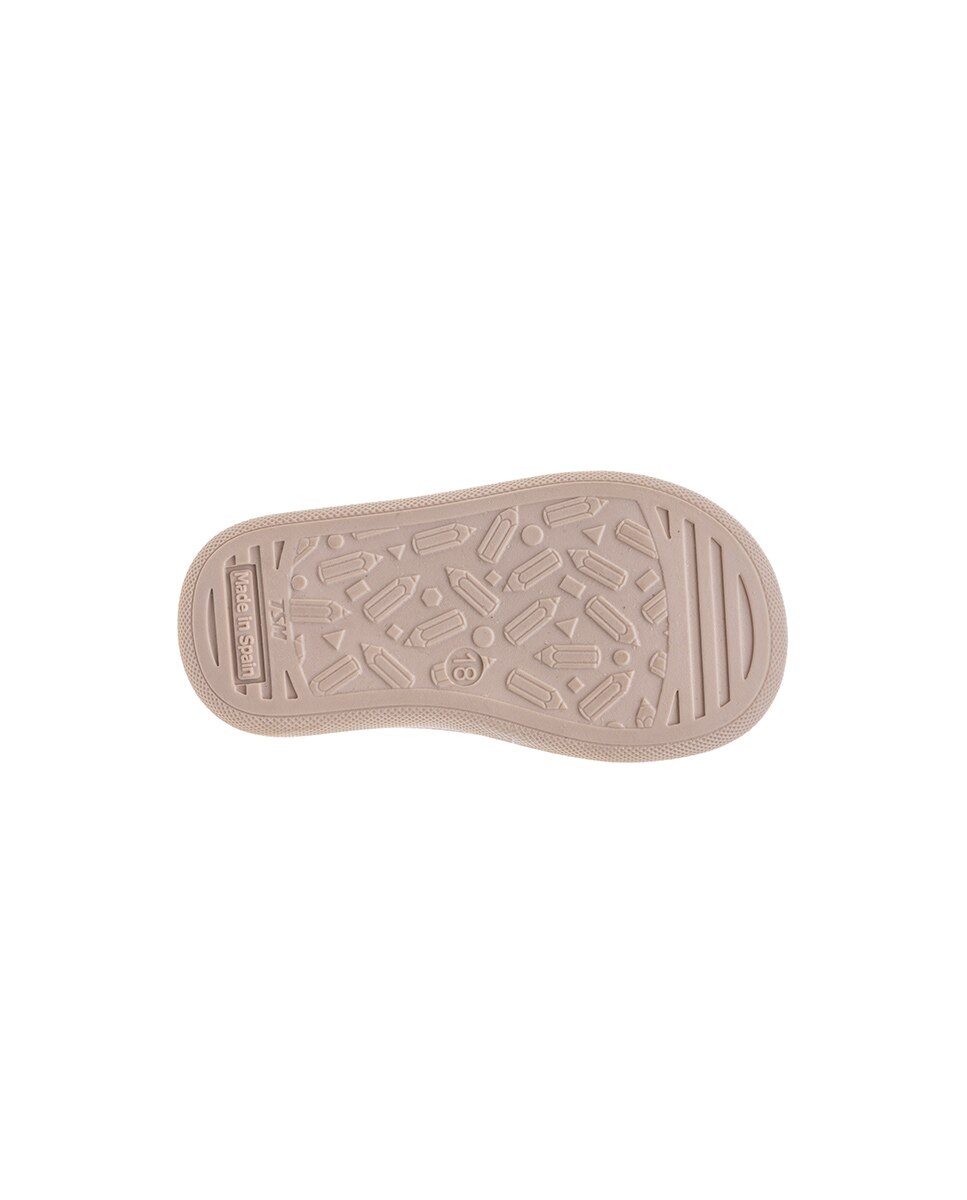 Botas de Bebés Pablosky com Velcro Bege-3