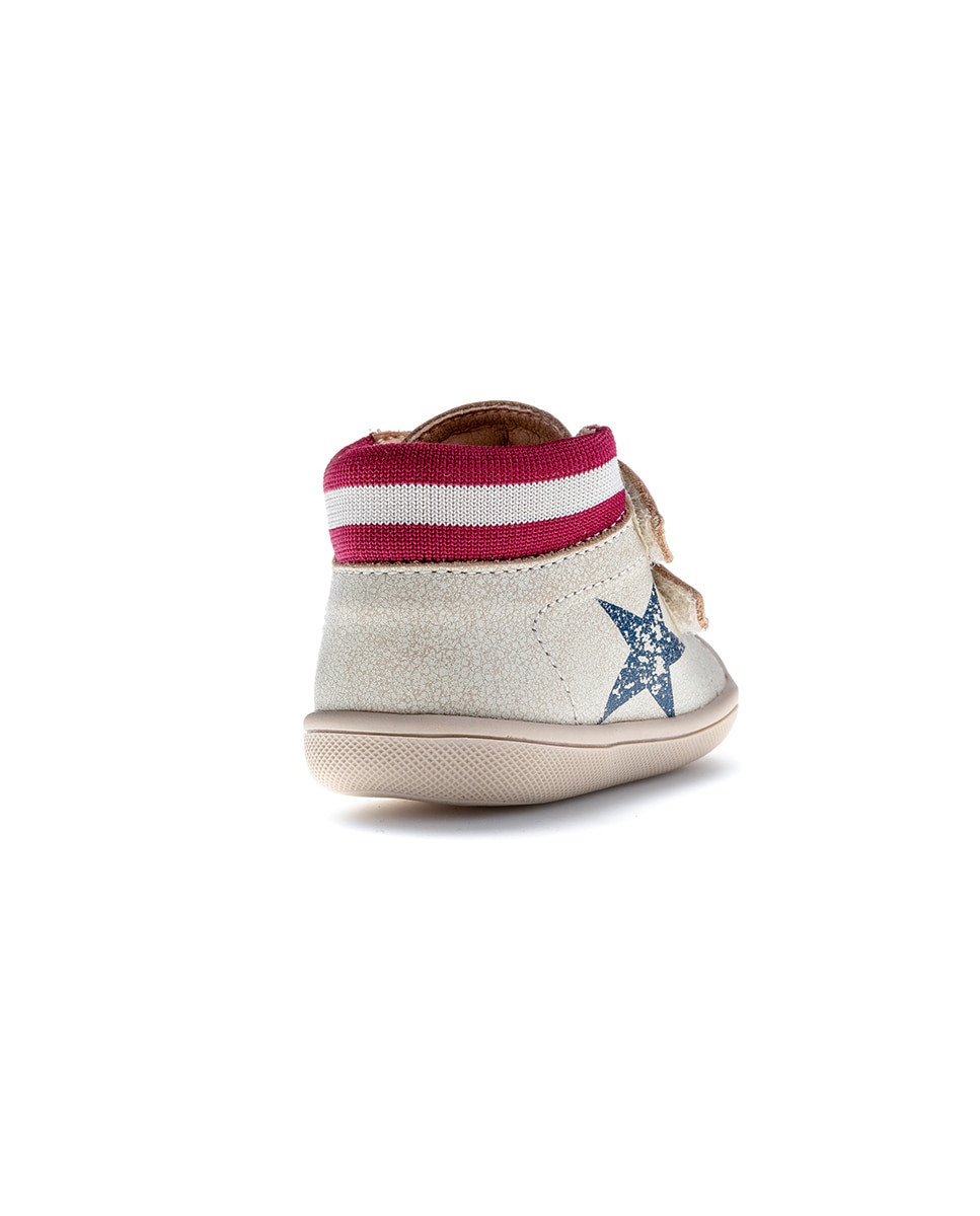 Botas de Bebés Pablosky com Velcro Bege-7