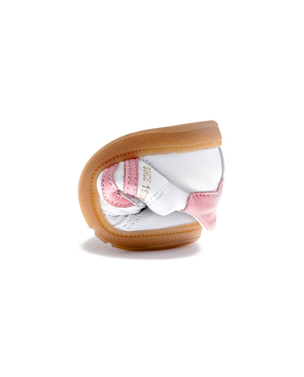 Sapatilhas Desportivas de Bebé Barefoot com Velcro Pablosky Castanho-2