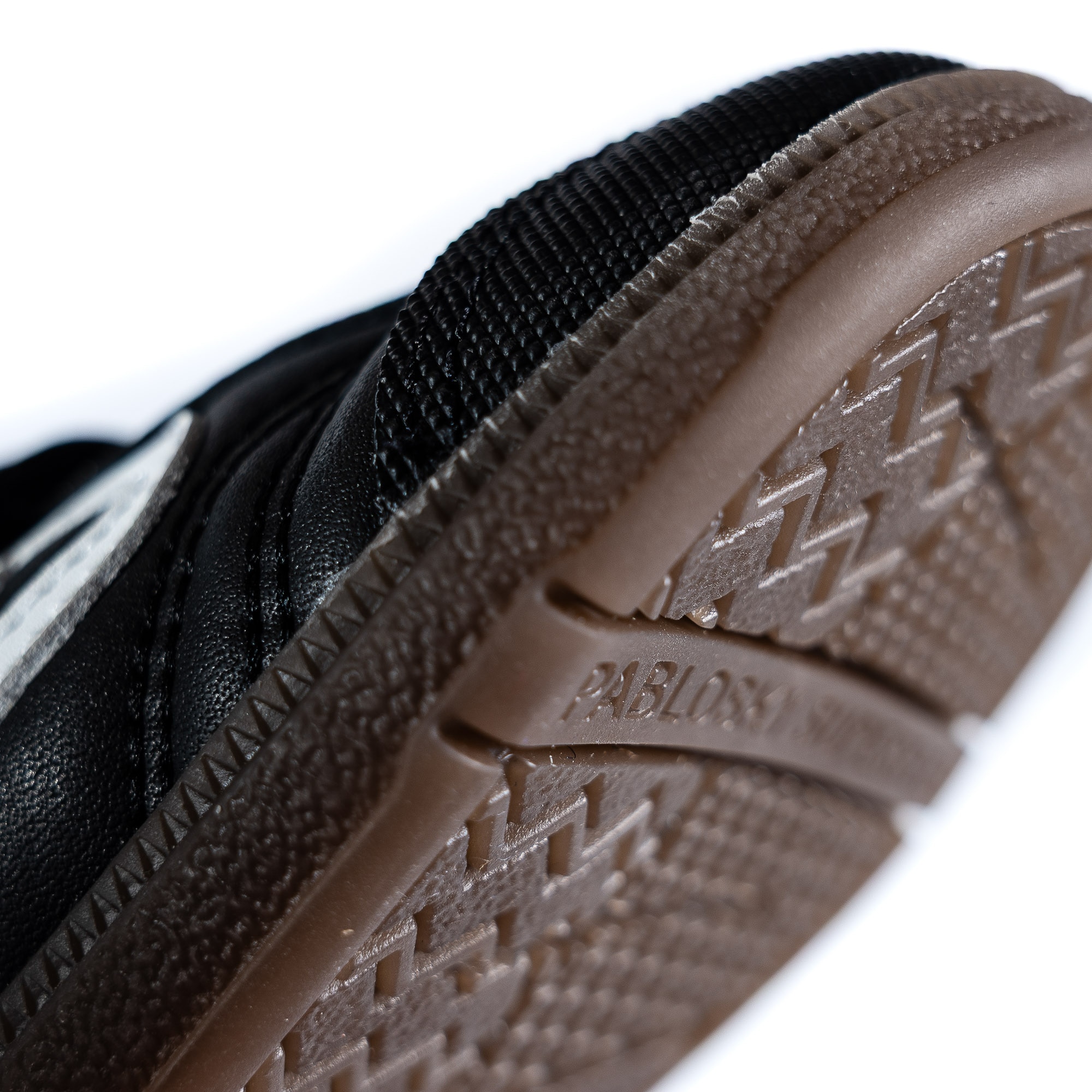 Sapatilhas para Bebés Pablosky de Pele com Velcro Preto-6