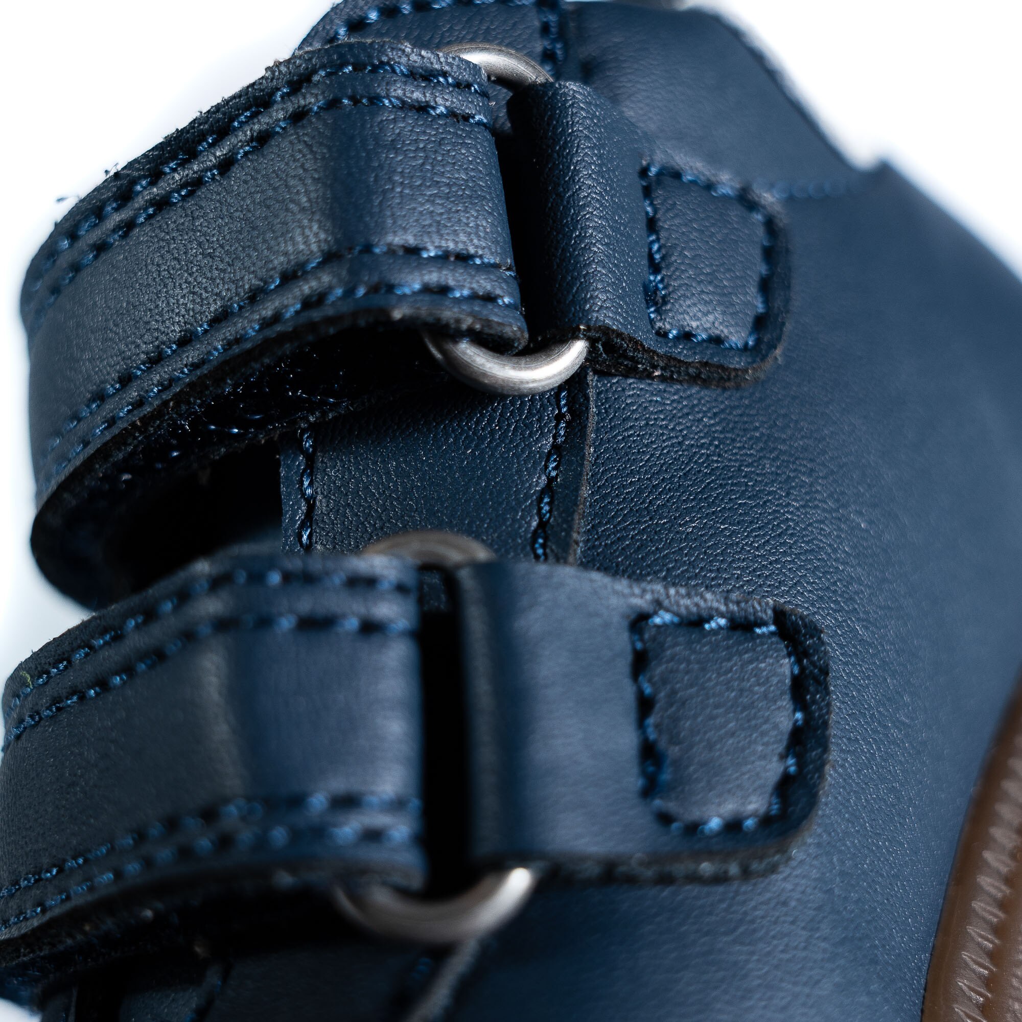 Botas para Bebés Pablosky de Pele com Velcro Azul-6