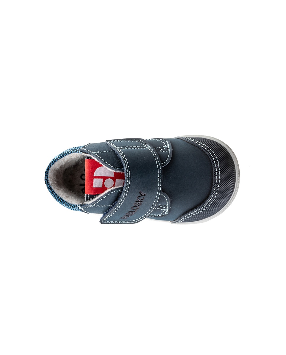 Botas de Bebés Pablosky com Velcro Azul-5