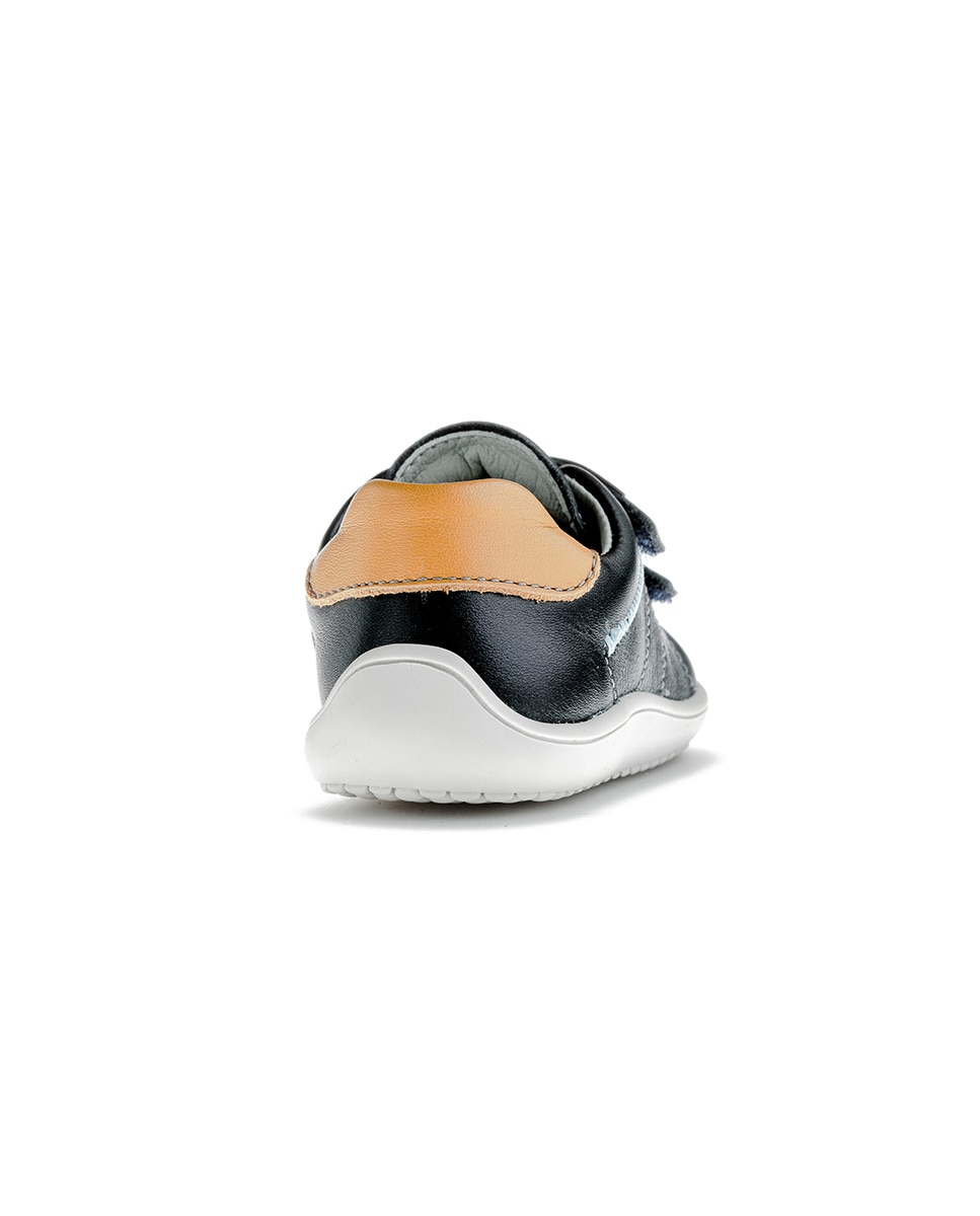 Pepitos de Bebés Pablosky de Pele com Velcro Azul-marinho-7