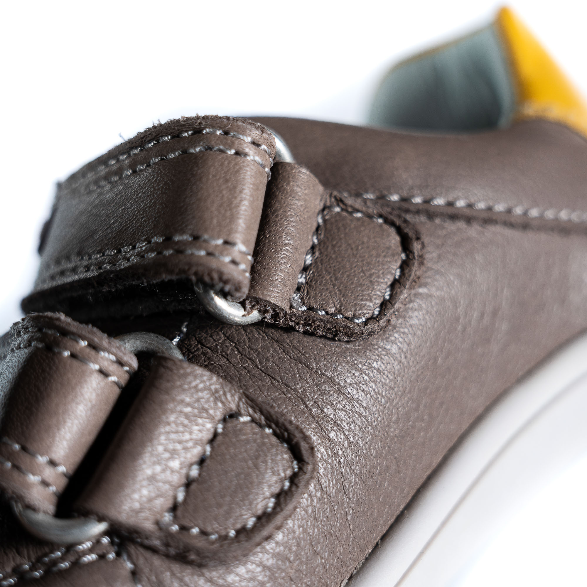 Pepitos de Bebés Pablosky de Pele com Velcro Cinzento-6