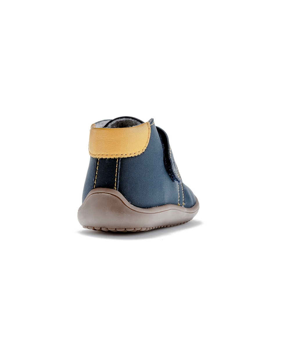 Botas de Bebés Pablosky com Velcro Azul-7