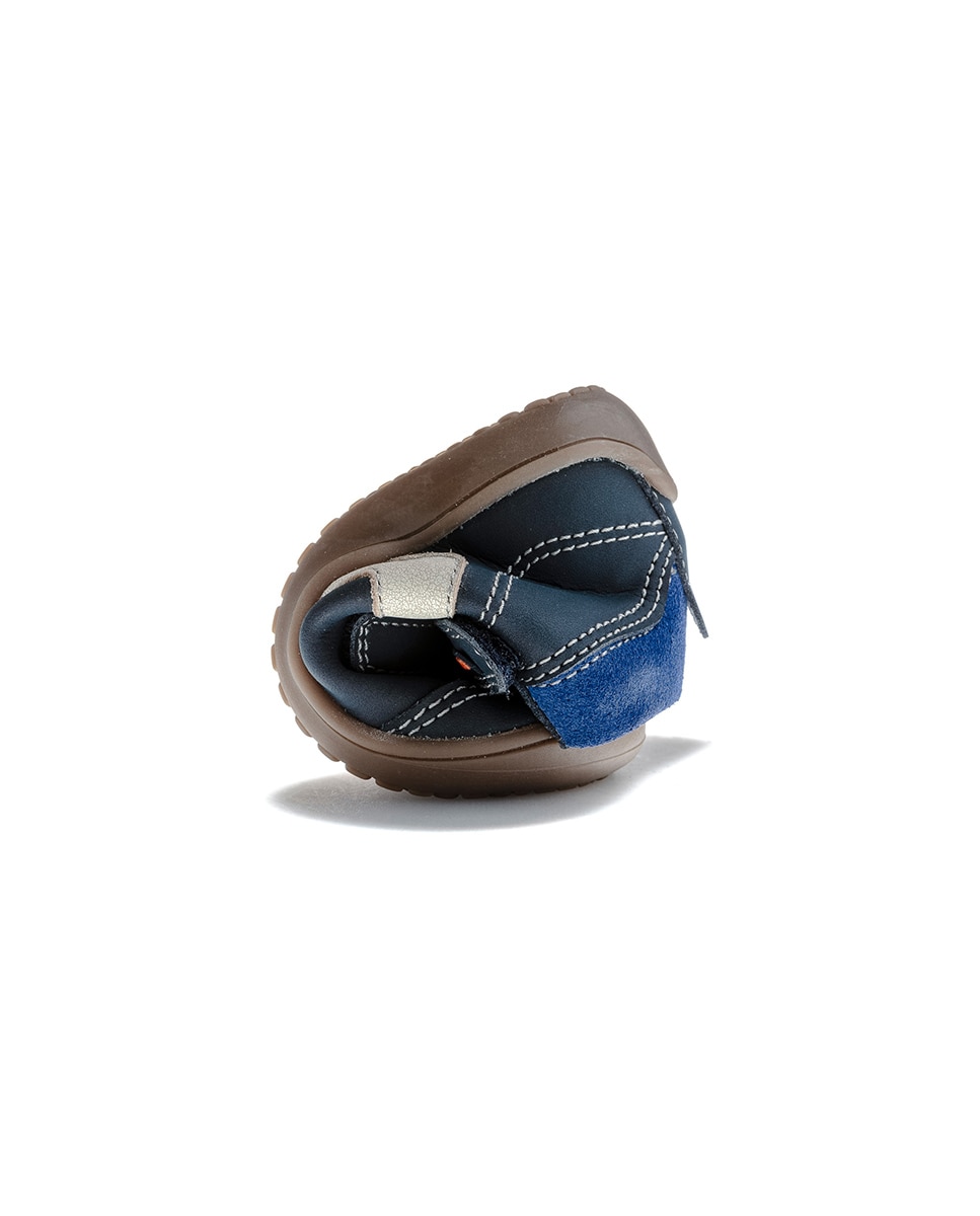 Botas de Bebés Pablosky com Velcro Azul-2